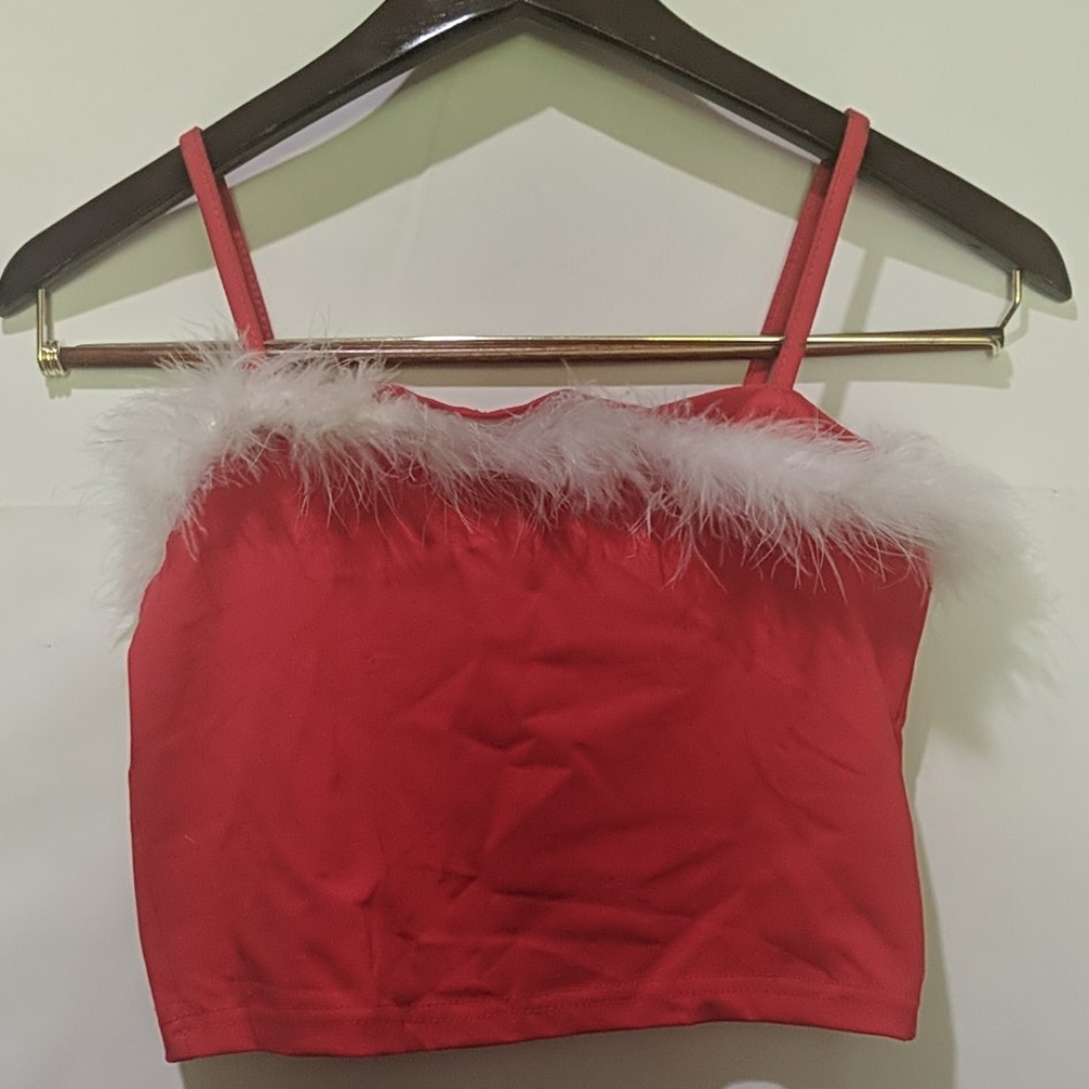 Christmas Crop Top